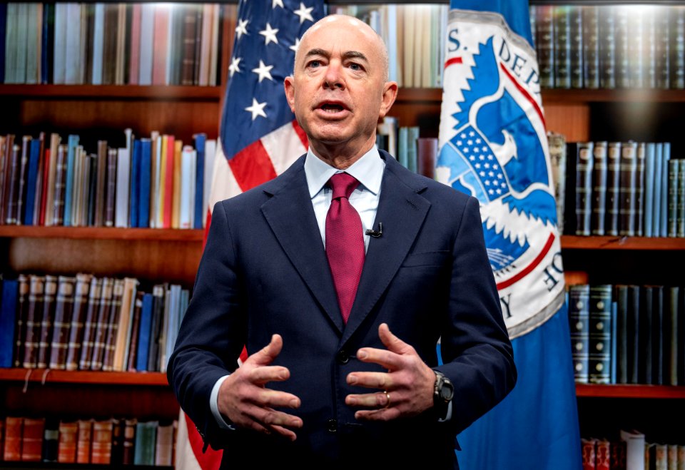 DHS Secretary Alejandro Mayorkas Records an Employee Message (50914869112)