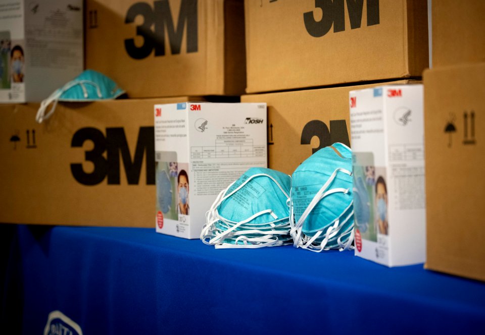 DHS Secretary Mayorkas Press Conference on Counterfeit N95 Masks (50955480433)