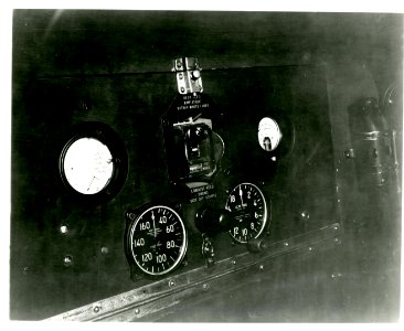 Dials for blind landing aircraft