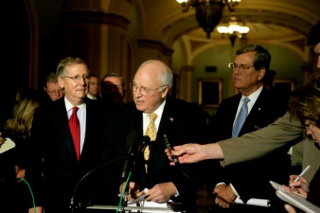 Dick Cheney, Mitch McConnell, and Trent Lott