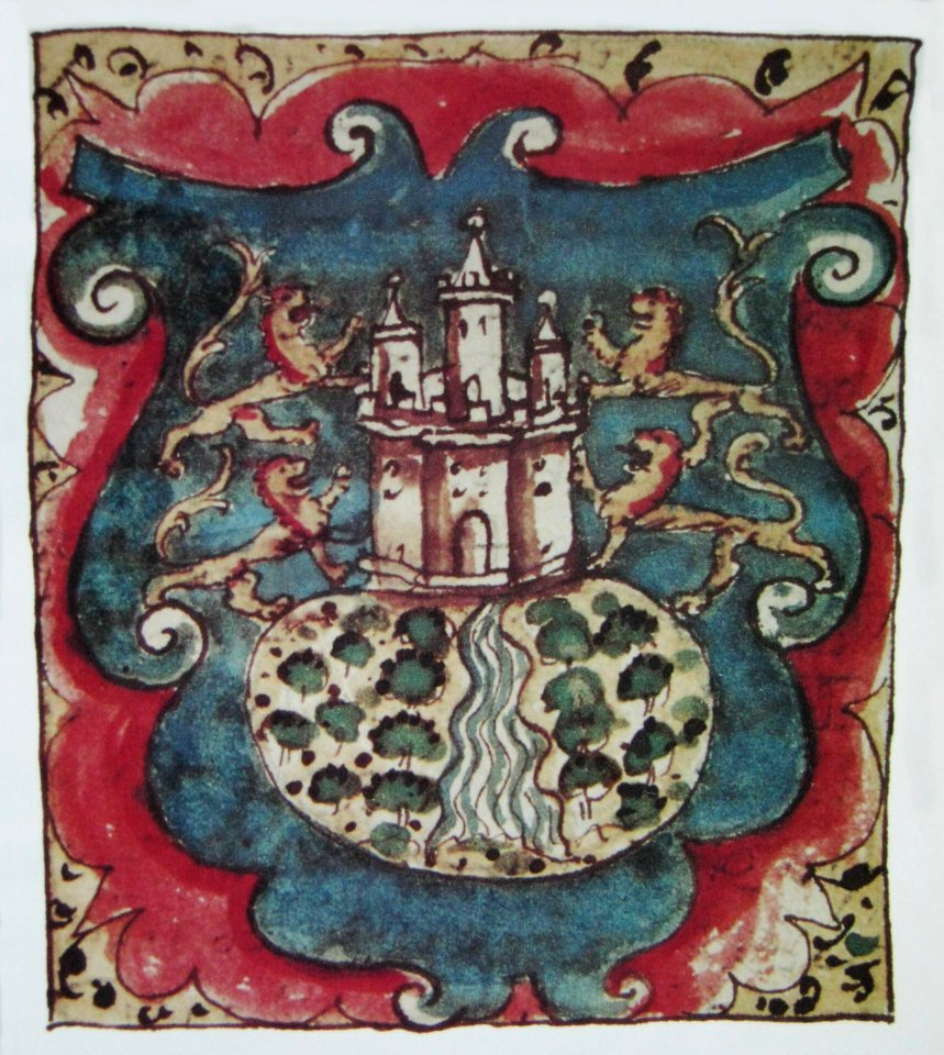 Dibujo del Escudo de San Juan de Pasto de la Real Cedula