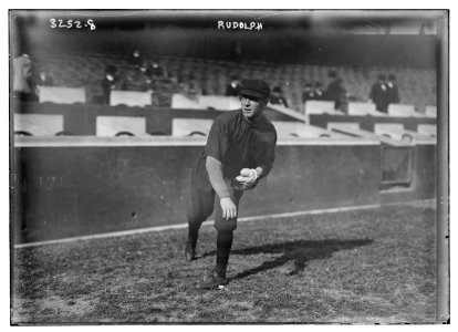 Dick Rudolph throwing ball, Boston NL (baseball) LCCN2014697683