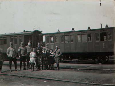 Die 25. Infanteriedivision auf der Reise, möglicherweise in Brody aufgenommen (BildID 15441894)
