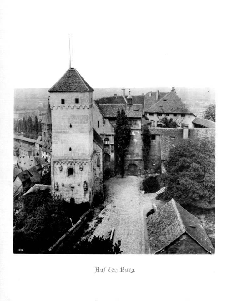 Die Baudenkmäler der Stadt Nürnberg 006 Auf der Burg