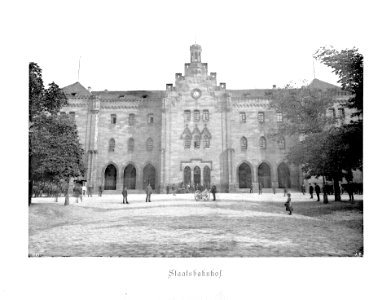 Die Baudenkmäler der Stadt Nürnberg 014 Staatsbahnhof