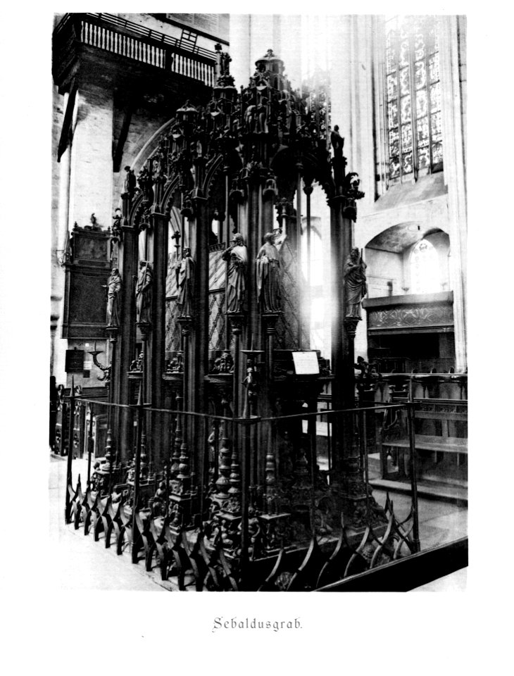 Die Baudenkmäler der Stadt Nürnberg 022 Sebaldusgrab