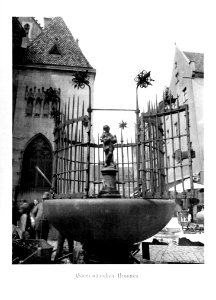 Die Baudenkmäler der Stadt Nürnberg 026 Gänsemannchen-Brunnen