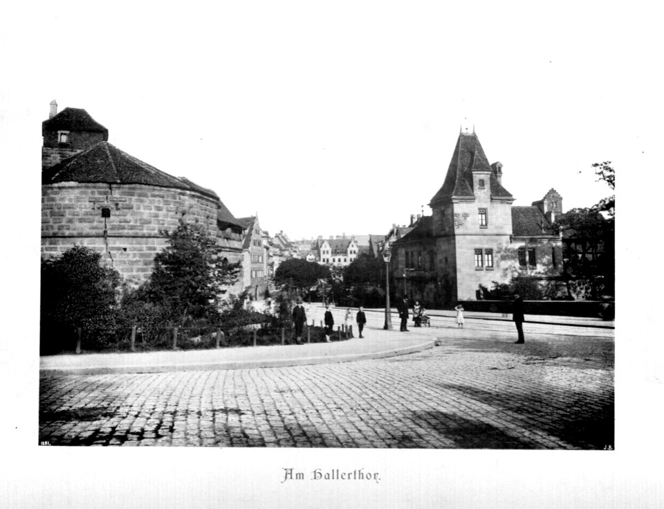 Die Baudenkmäler der Stadt Nürnberg 034 Am Hallerthor