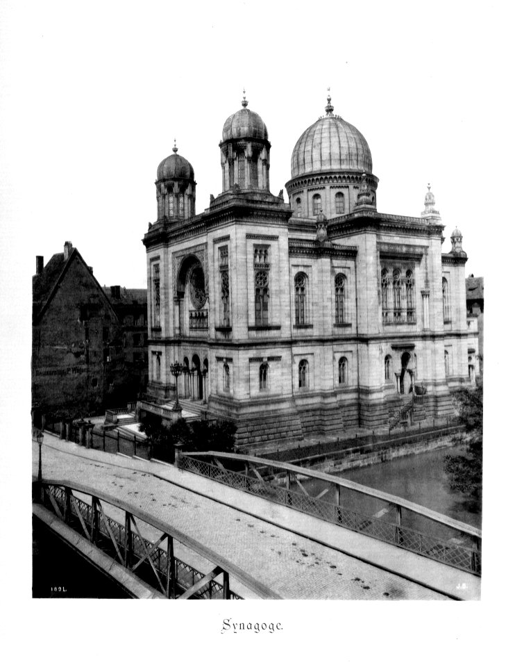 Die Baudenkmäler der Stadt Nürnberg 038 Synagoge