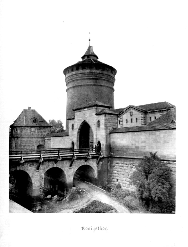 Die Baudenkmäler der Stadt Nürnberg 050 Königsthor