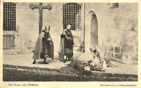 Die Braut von Messina auf Tübinger Schlosshof (AK)