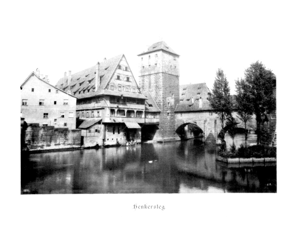 Die Baudenkmäler der Stadt Nürnberg 004 Henkersteg