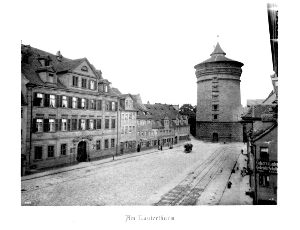 Die Baudenkmäler der Stadt Nürnberg 019 Am Lauferthurm