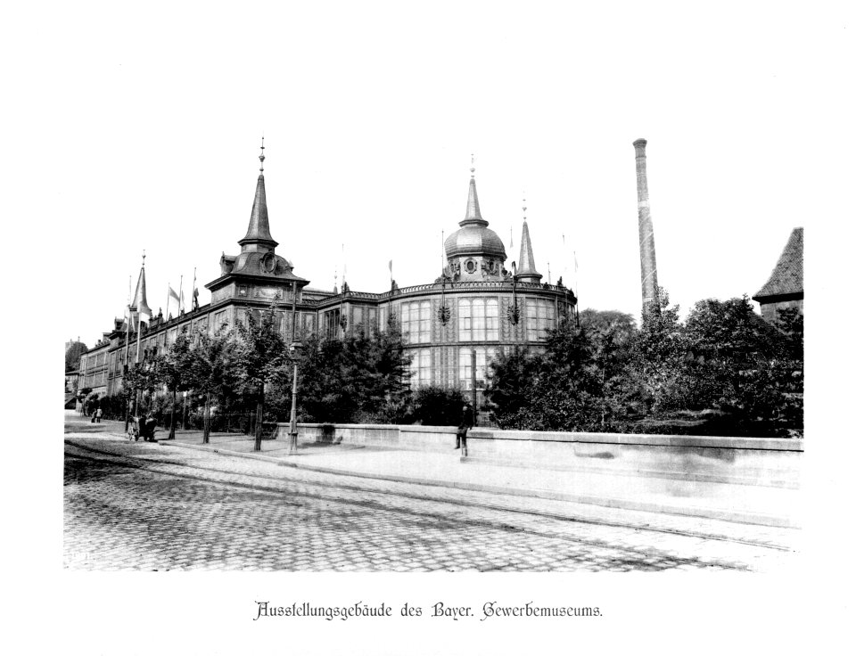 Die Baudenkmäler der Stadt Nürnberg 028 Ausstellungsgebäude des Bayer. Gewerbemuseums