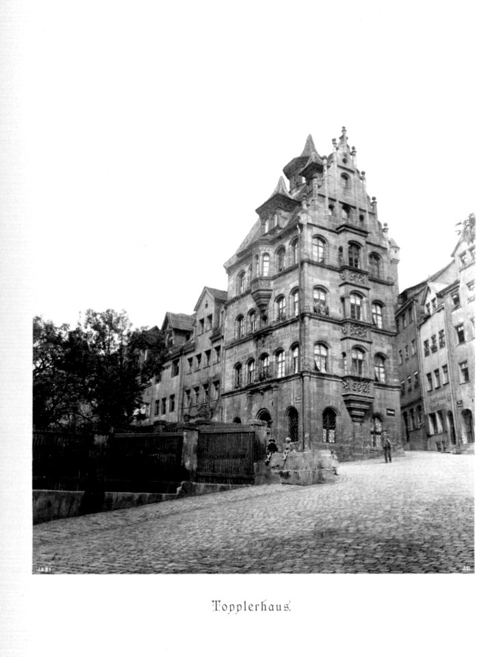 Die Baudenkmäler der Stadt Nürnberg 032 Topplerhaus