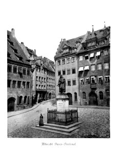 Die Baudenkmäler der Stadt Nürnberg 044 Albrecht Dürer-Denkmal