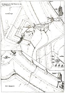 Die Befestigungen der Stadt Rostock 1650-1700 Blatt II. Kröpeliner Tor