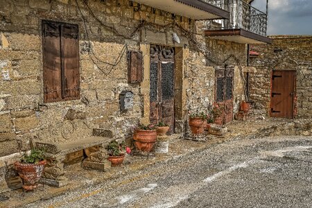 Old village street