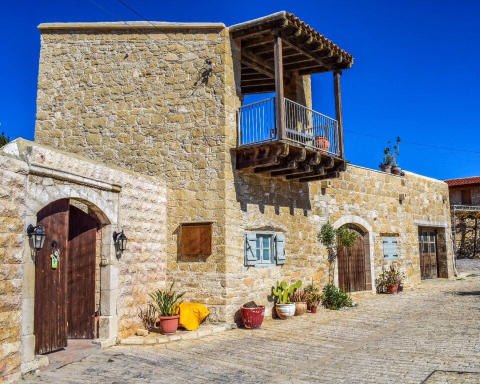 Traditional exterior stone built