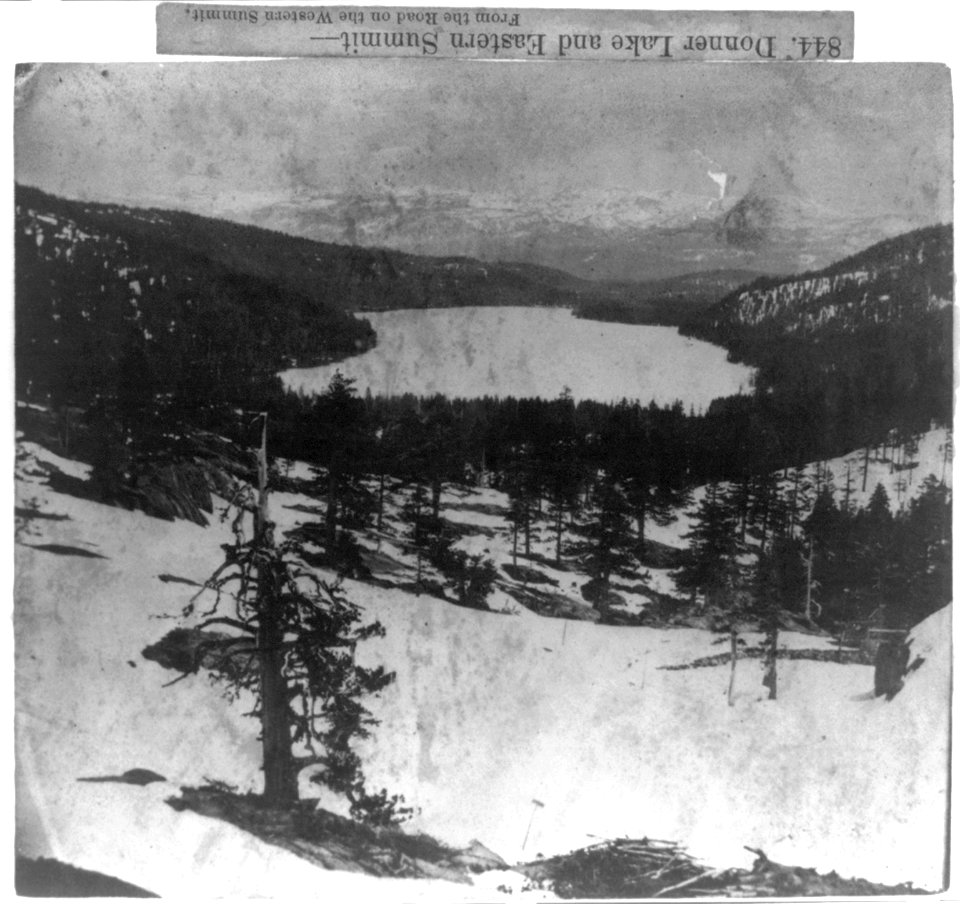 Donner Lake and Eastern Summit-from the Road on the Western Summit LCCN2002723484