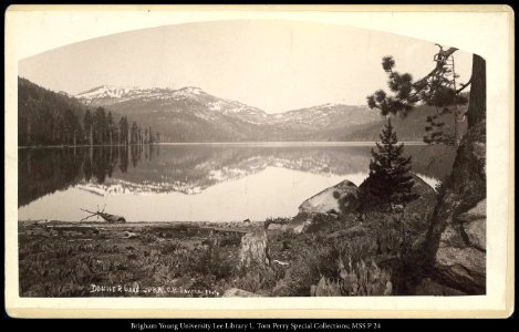 Donner Lake - C.P.R.R. C.R. Savage, Photo. photo