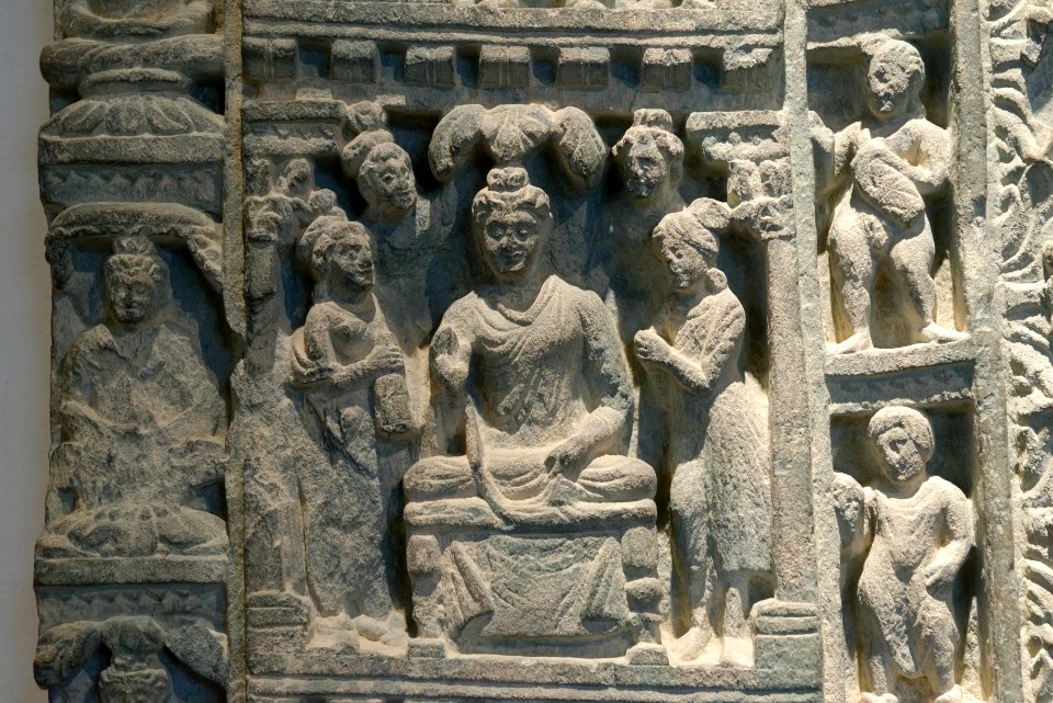 Door casing Life of the Buddha Guimet MG17435 n02