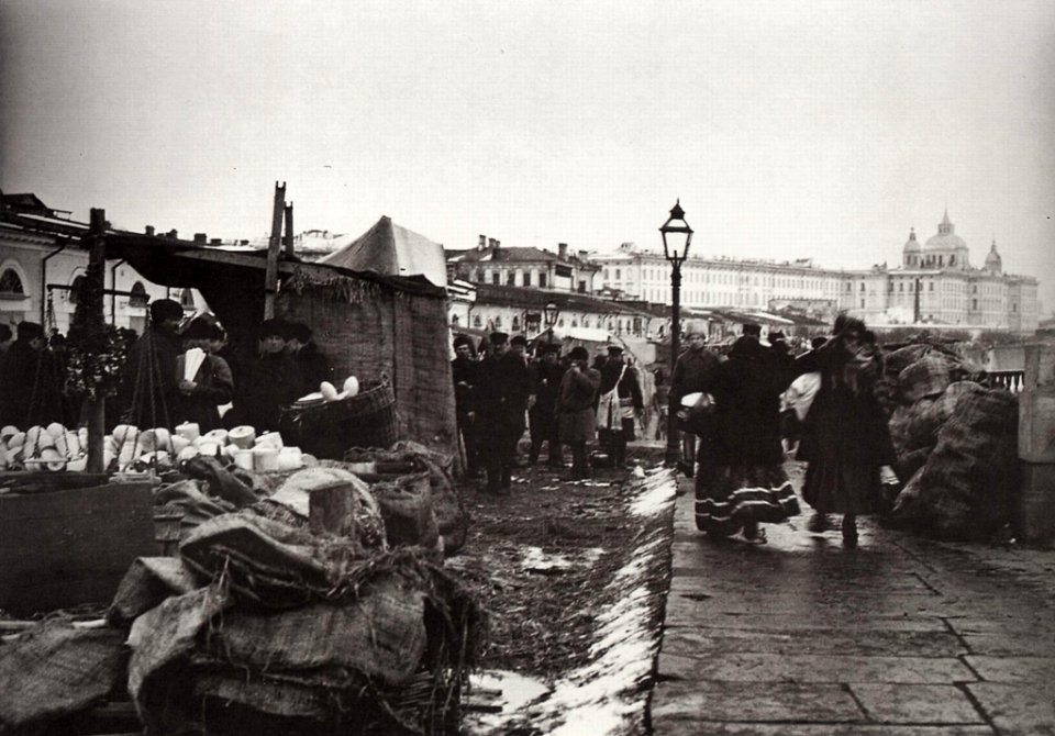 Dorel, R. - Wochenmarkt, Moskau (Zeno Fotografie)