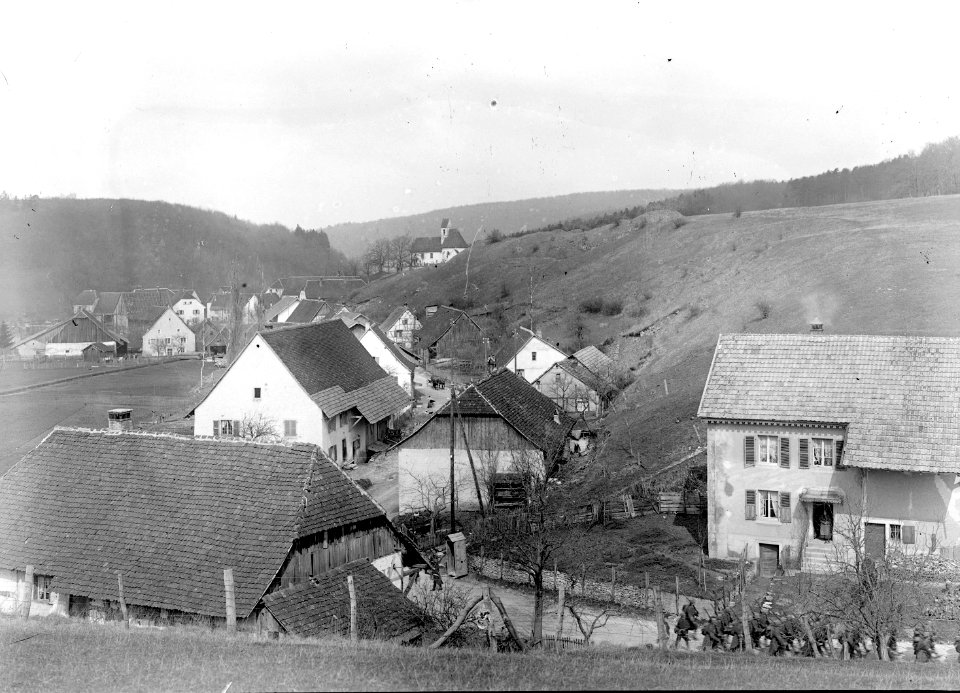 Dorfbild von Beurnevésin - CH-BAR - 3238398