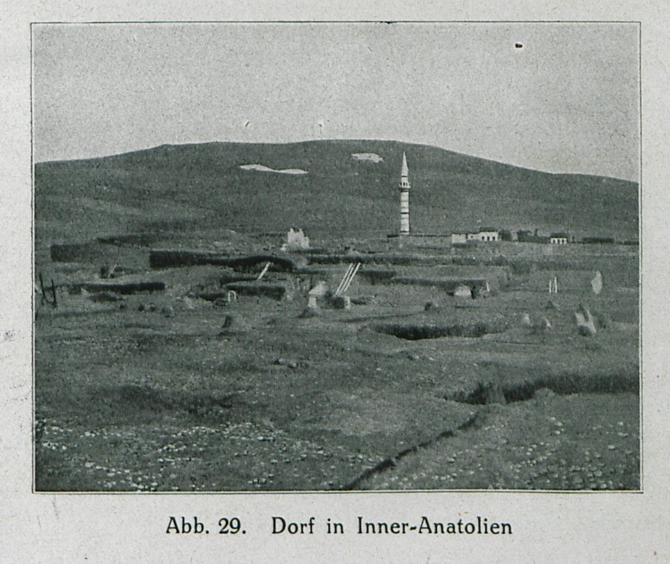 Dorf in Inner-Anatolien - Banse Ewald - 1919