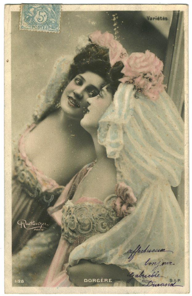 DORGÈRE, Arlette SIP. 1128. Variétés. Photo Reutlinger