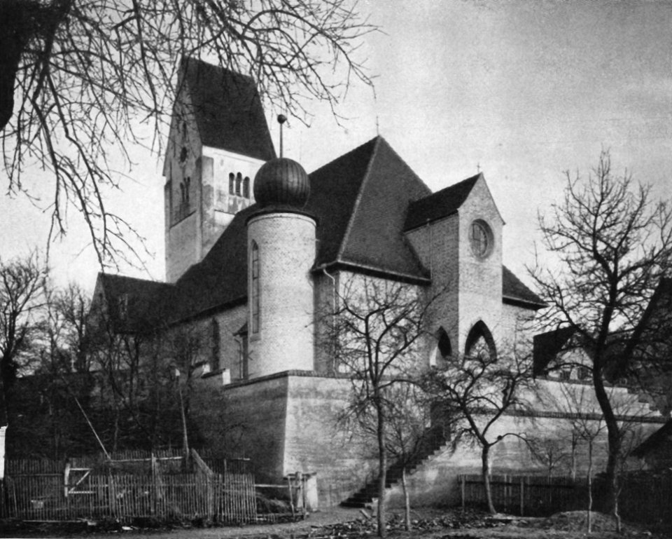Dorfkirche freihalden by hugo schmoelz
