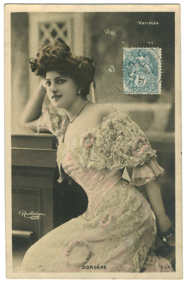 DORGÈRE, Arlette SIP. 1091. Variétés. Photo Reutlinger b