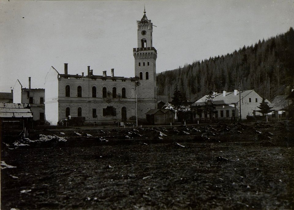 Dorna Watra (Rumänien), Hotel Comunal und Rathaus (BildID 15457319)