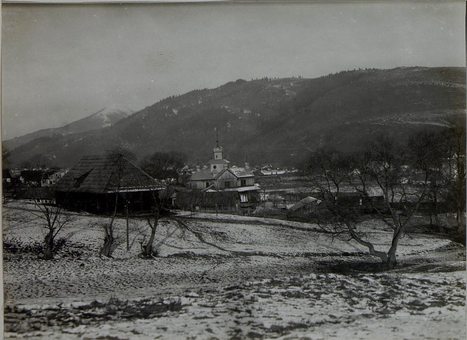 Dorna Watra (Rumänien), Blick gegen die Stadt 1917 (BildID 15457361)