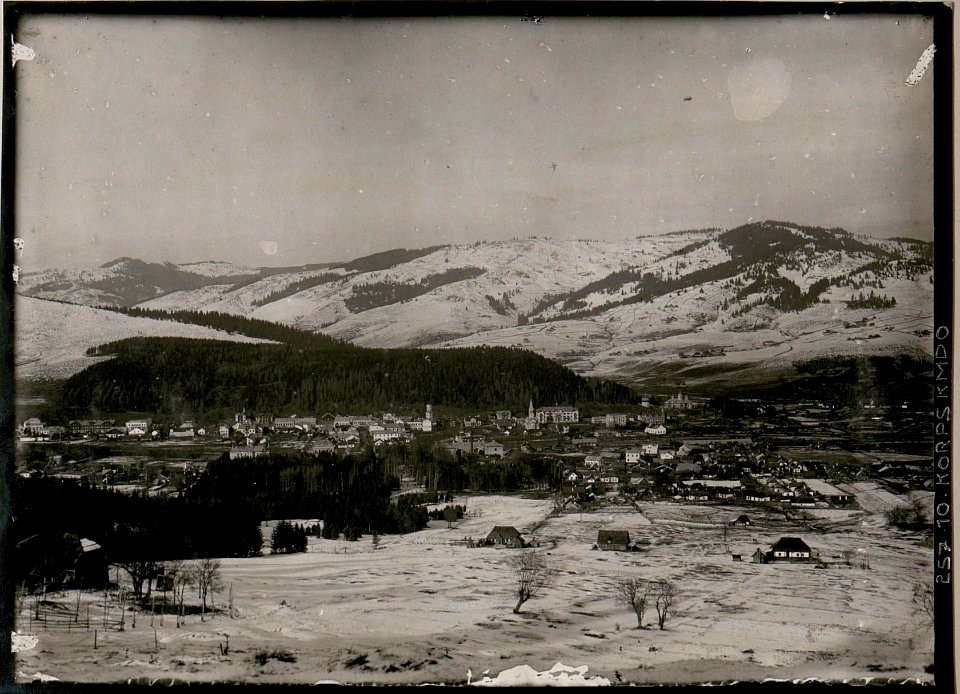 Dorna Watra, Blick auf die Stadt, 1917. (BildID 15734508)