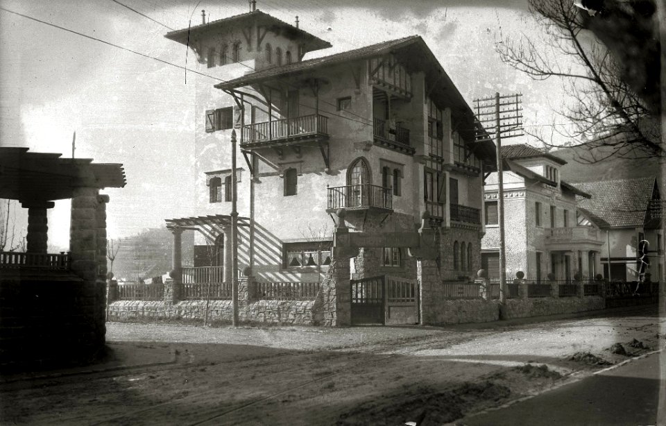 Dos villas de Ondarreta (1 de 2) - Fondo Car-Kutxa Fototeka