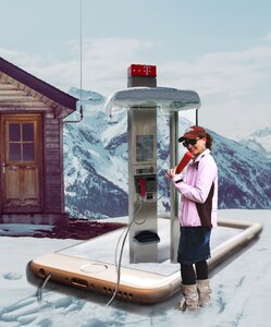 Phone there is an incidence of talk