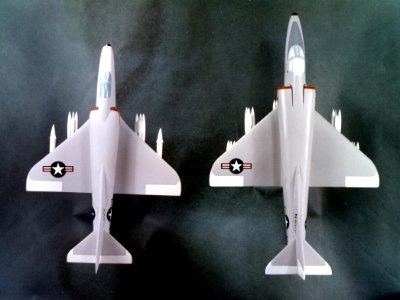 Douglas A4D-5 and A4D-6 Skyhawk models 1962