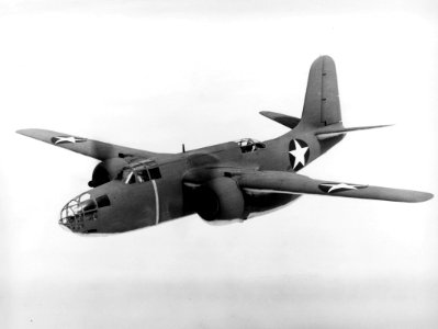 Douglas BD-2 in flight c1942
