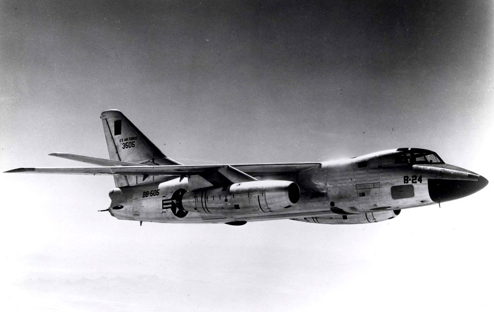 Douglas B-66B Destroyer in flight (SN 53-505) 061102-F-1234P-011