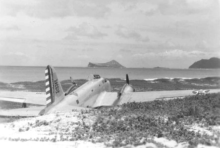 Douglas B-18 of the 3rd Bomb Group (BC 20) after over-running the runway on the beach 061128-F-1234S-016 photo