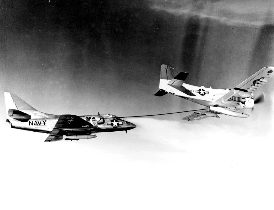 Douglas AD refueling A4D-1
