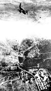 Douglas Boston of SAAF bombing Mareth 1943