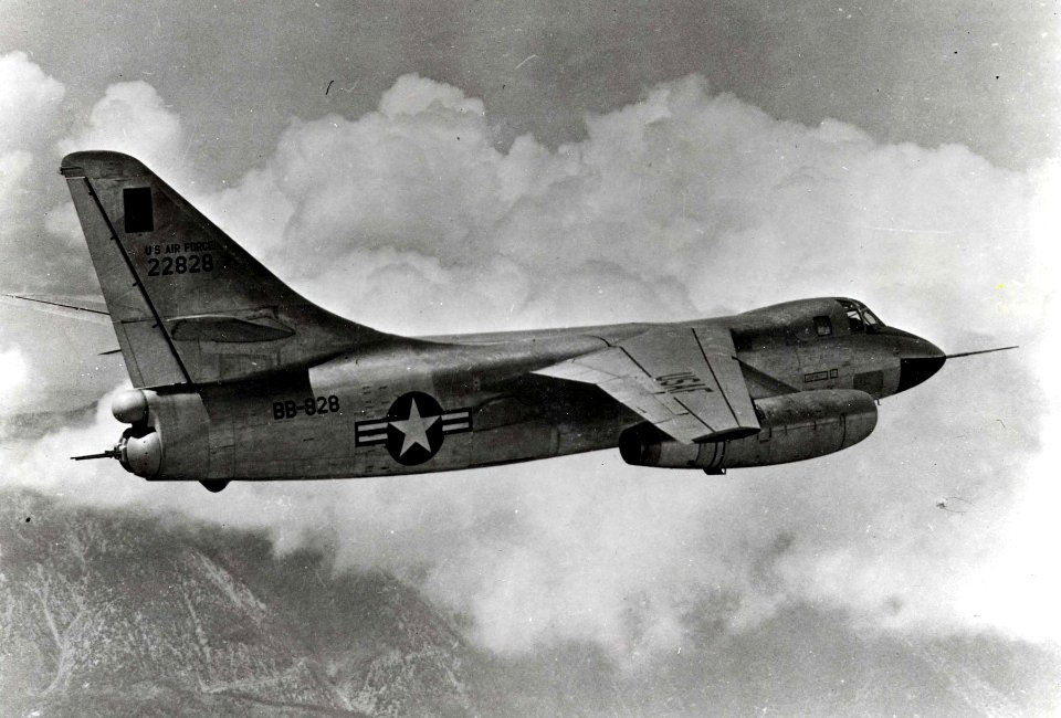 Douglas RB-66A Destroyer in flight (SN 52-2828) 061102-F-1234P-008
