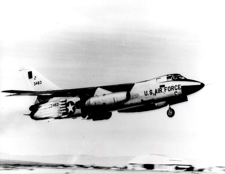 Douglas B-66B Destroyer JATO Take Off (SN 53-483), the 2nd B-66B built 061102-F-1234P-014