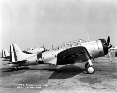 Douglas SBD-1s of VMB-1 1940