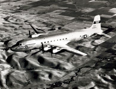 Douglas R6D-1 MATS in flight in the 1950s