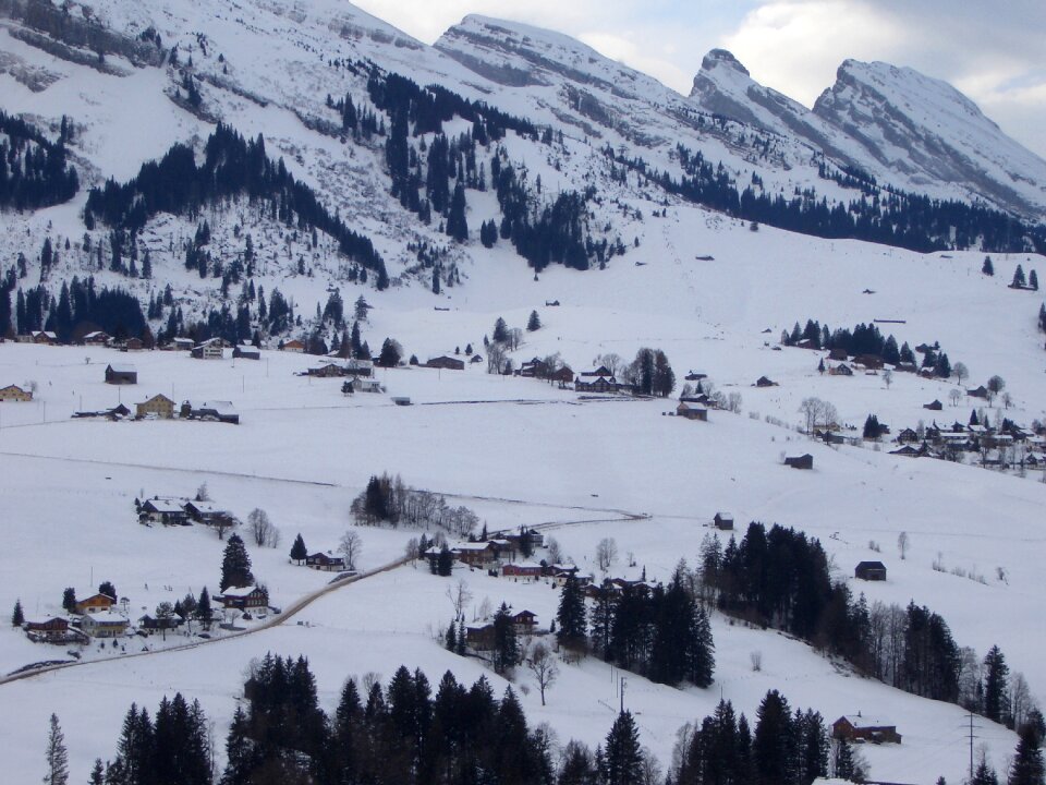 Switzerland mountains view