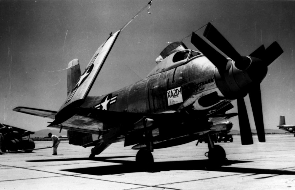Douglas XA2D-1 at Edwards AFB
