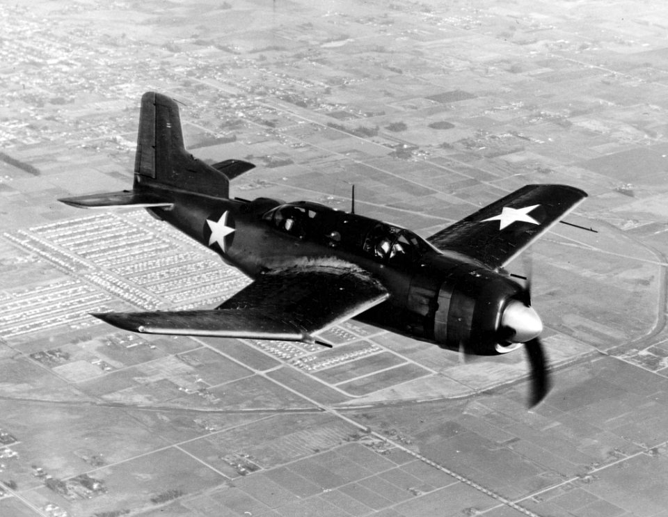 Douglas XSB2D Destroyer in flight